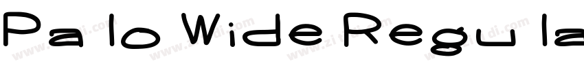 Palo Wide Regular字体转换